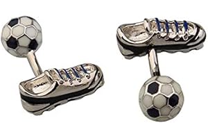 Gemelolandia | Gemelos para Camisa con Deportivas Fútbol 20mm Gemelos Originales Para Camisas | Para Hombres y Niños | Regalos Para Bodas, Comuniones, Bautizos y Otros Eventos