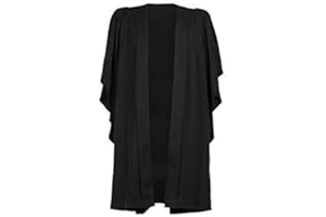 ASHINGTON CEREMONIAL GOWNS Ashington Premium University Bachelors Graduation Gown- Luxury Authentic Twill Weave Material and Design