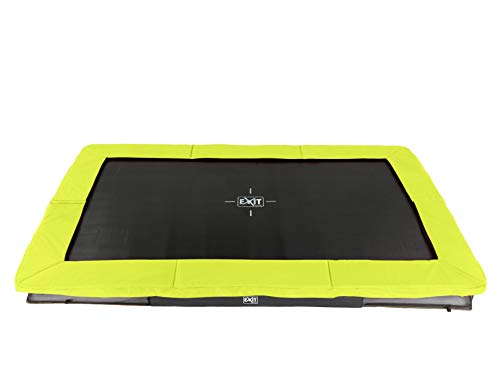 Preisvergleich Produktbild EXIT Silhouette Bodentrampolin 244x366cm - grün