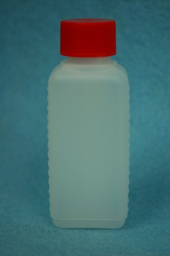 2 Stück 100 ml Plastikflasche, Abfüllflasche mit Deckel und Dichtung, PE-Flasche - 2