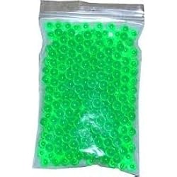 1000 billes airsoft vertes-6 mm- 0,12 grammes en sachet Cybergun
