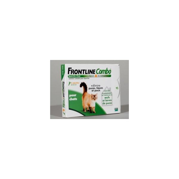 Frontline Combo Chat 6 Pipettes Frontline Combo Line Puces œufs De Puces Et Tiques Chien Xl 6 Pipettes Newpharma