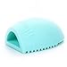 Tonsee? Pro Cosmetic Makeup Face Powder Blusher Toothbrush Curve Foundation Brush (Cleaning Glove Green)