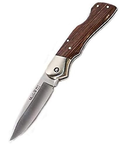 Coltello Muela Serie Panzer Panzer-10 N – Lama In Acciaio Teflondao X60CrMoV15, Manico In PBT E Fibra Di Vetro, 23 Cm, Made In Spain