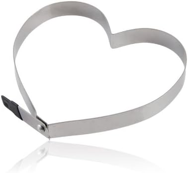 HotEnergy New Heart Shape Fried Egg Ring Pancake Crepe Fry Frying Mold Kitchen Gadget Tool