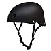 Produktbild YSHHelm 3 Größe Runde Mountainbike Helm Erwachsene Kinder Sport Zubehör Fahrradhelm Starke Straße MTB Fahrradhelm,Frostedblack-M55-57cm