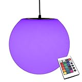 Perfekt als Deckenlampe, Hängeleuchte modern, Pendellampe, Leuchtkugel hängend