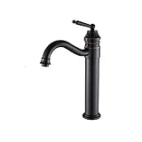 ChuangYing Wasserhahn, Heißes und Kaltes Wasser Drehender Wasserhahn auf Kupferplattform, Größe 32 * 17CM