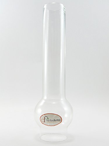 Ersatzteil Glas für Lumi A Öl Glasglocke für Lumi mit Öl und Öl Ersatzteile Glas T1 Abmessungen max: Höhe 25,7 cm, Durchmesser außen Öffnung 5,2 cm, Durchmesser max der Bauch 7,2 cm.