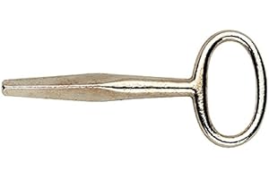 Juva Chiave ad ardiglione esterna 9-6 mm H8900 – Chiave quadrata per serratura a scatto – Chiave per finestra in ferro nichelato – Chiave di costruzione – Chiave di costruzione – Strumento di
