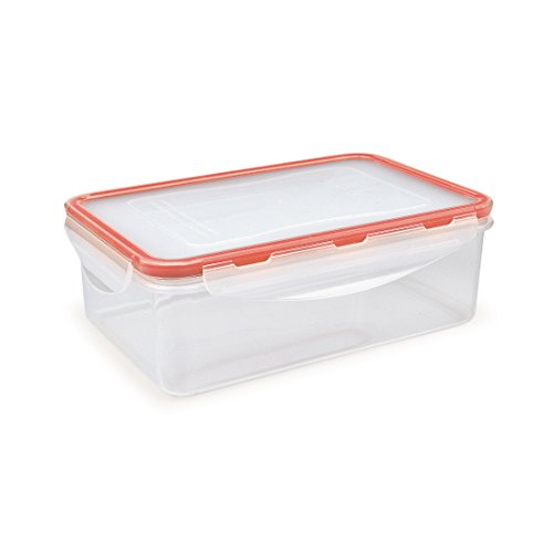 FRISCHHALTEDOSE MAXI MYLUNCHBOX 1000ml 100% WASSERDICHT UND LUFTDICHT DURCH DOPPELKAMMERSYSTEM DES SILIKONDICHTRINGS FRISCHHALTEN AROMAFRISCH SPÜLMASCHINENFEST TRANSPARENT MIKROWELLENGEEIGNET GEFRIERTAUGLICH