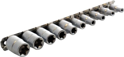 Am-Tech 10 Stück Female Torx Socket Set, I8250