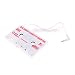 Generic 3.5mm AUX Car Audio Cassette Tape Adapter Transmitters for IPhone MP3 White RS.230.00