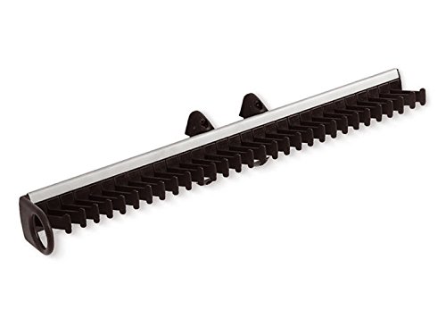 SO-TECH® Black-Line Krawattenhalter Gürtelhalter ausziehbar, links und rechts verwendbar, BxTxH=450x78x81 mm - 2