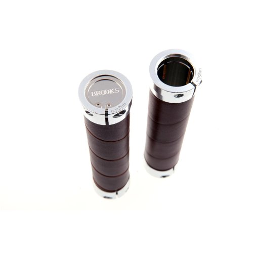 Brooks Slender Leder Lenkergriffe 130 mm, Slender - 3