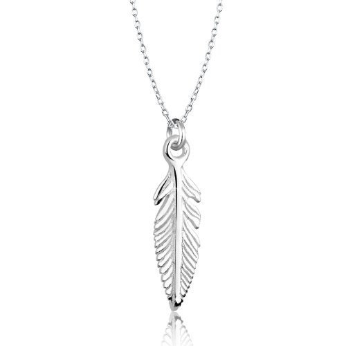 Elli Damen-Kette mit Anhnger Feder 925 Sterling Silber 0105610312_45 Elli Damen-Kette mit Anhnger Feder 925 Sterling Silber 0105610312_45