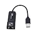 Produktbild Der LAN-Ethernet-Adapter für Amazon FIRE TV 3 oder Stick GEN 2 oder 2 stoppt die Pufferung von Schwarz