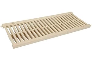 NICOLL Grille caniveau PVC 0,5m A15 largeur 200 sable