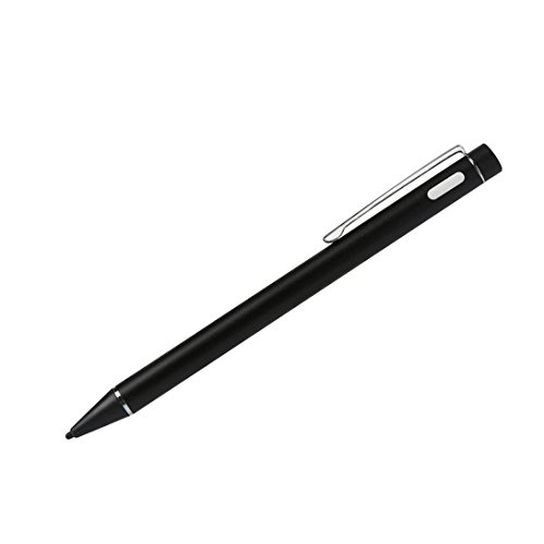 Bescita Stylus Pen Eingabestift + Kugelschreiber für Apple iPad Air / Apple iPad mini 3 / Apple iPad mini 2, Iphone，Galaxy Tab, Galaxy S2 S3，Android etc (Schwarz) - 3