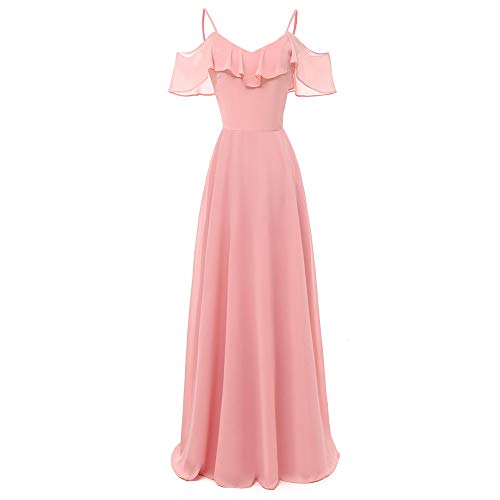 Guesspower Robe Femme Ete Chic Vintage Boheme Plage Printemps Retro Vintage Off épaule Princesse Col en V Partie Aline Swing Longue/Courte Robe Cocktail Beachwear Robe de Mariée