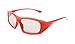 Produktbild Ultra 1 x Rot Erwachsene Passive 3D-Brillen für Männer Frauen Polorized Eyewear Style für Alle Passivfernseher Kino und Projektoren wie RealdD Toshiba LG Sony Panasonic