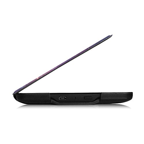 Fintie Kindle Paperwhite Hülle – Die dünnste und leichteste Smartshell Case Schutzhülle Tasche mit auto Sleep / Wake für den neuen Kindle Paperwhite 2016 (mit 300 ppi-Display, 6 Zoll, und integrierter Beleuchtung) und alle Modelle von 2012, 2013, 2014, 2015, Die Galaxie - 7