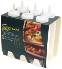 Sauce Bottles - Pack of 6 12oz