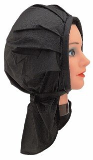 SIBEL Hairdressers Plastic perming cap/cold wave bonnet - Pink (Velcro fastening)