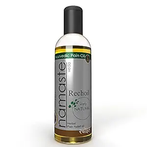 Namaste Veda Rechoil Ayurvedic Pain Relief Oil for Body, Back, Knee and Legs, 100ml