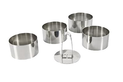 Equinox 508937 Lot de 4 Emportes Pièces Nylon/Inox