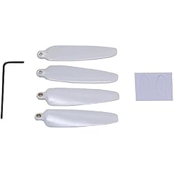 Markthym 4X Replacement Props Blade Propellers for Yuneec 4K Breeze Flying Camera Drone 4X Ersatz Requisiten Blattpropeller für Yuneec 4K Breeze Flying Camera Drone