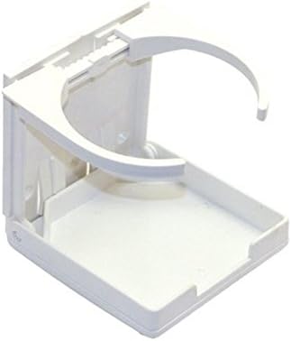 Folding Drink Holder Plastic Drink Cup for Boat and Vehical white