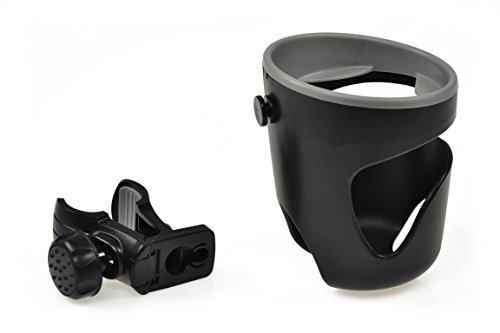 JUBELIST kids universal Getränkehalter Cupholder für Buggy und Kinderwagen passend für Trinkflaschen , Nuckelflaschen und Coffee-To-Go Becher – Neuheit 2015 mit Anti-Rutsch-Befestigung - 5