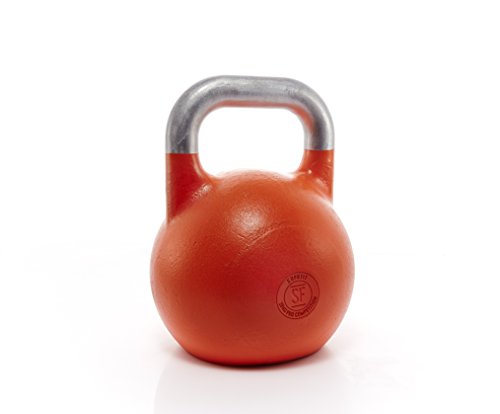 Suprfit Pro Competition Kettlebell 8 – 32 kg | Kugelhantel | Schwunghantel | Crossfit Gewichtheben Bodybuilding | Professional Studio Qualität | Stahl - 9