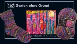 Opal Sockenwolle Hundertwasser III - Garten ohne Grund 467