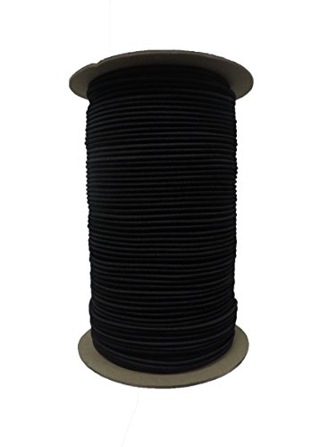 APCC 1/8 x 500 FT. Shock Cord - BLK