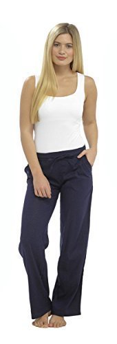 Ladies Women Full Length Linen Trousers 
