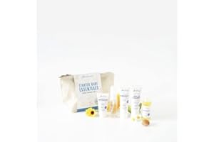 ALMA SECRET PACK Bebe con Crema Bebe + Aceite Corporal para Bebes + Gel- Champu Bebe Recién Nacido + Bálsamo Reparador + Colonia Baby & Mum, Set Baño Bebe, Cesta Cremas Bebe, Set Recién Nacidos [5 en 1]
