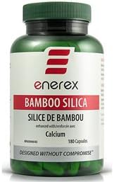 Enerex Bamboo Silica - Silica and Calcium - 90 x 100mg Vegicaps