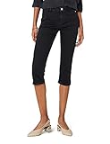 esprit sports damen caprihose  edc by ESPRIT Damen 038CC1B009 Slim Jeans, Schwarz (Black Rinse 910), 27