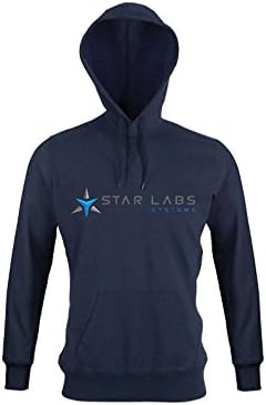 Star Labs Systems Hooded Sweatshirt (Large, Navy)
