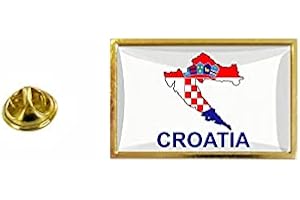 AKACHAFACTORY Akkachafactory - Spilla con bandiera del Paese