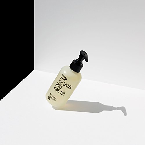 All Natural Cucumber Lime Soap 200ml, 100% biologisch abbaubare, vegane Naturkosmetik von STOP THE WATER WHILE USING ME! Flüssigseife aus natürlichen Inhaltsstoffen ohne Paraffine, ohne Silikone. - 2
