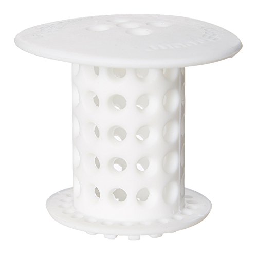 TubShroom Der Revolutionäre Badewannenabflussschützer Haarfänger/Haarsieb/Haarfalle, Weiß - 4