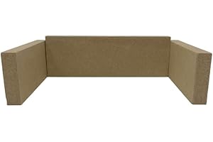 SCHOTT ROBAX HD Stove Glass Ltd - Hunter Herald 4 MK1 - Multi Fuel Vermiculite Fire Brick Set