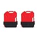 Produktbild Ironheel Öl / Benzin Tankcontainer, 2Pcs Heizöl Benzin simulierte Tankcontainer-Halterungen für 1/10 AX10 SCX10 RC4WD TRX-4 Geländewagen RC Auto