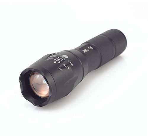 TGLOE (Tm) -1600LM CREE XM-L T6 LED ZOOMABLE Taschenlampe 2X 18650 Akku Ladegerät - 4