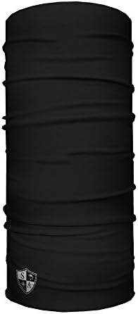 SA Face Shield Multi Function Mask Scarf Bandana Tectial Black - THE ORIGINAL -