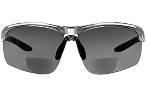 voltX 'CONSTRUCTOR ULTIMATE' Occhiali di sicurezza da lettura BIFOCALI - Certificato CE EN166f - Opzioni di lenti con rivestimento antiappannamento trasparente, giallo, fumo UV 400