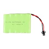 bateria 6v para rc Compatible con: 333-GS02B 333-GS03B 333-GS05B 333-GS06B RC Coche con conector de 2P SM Cargador Etc